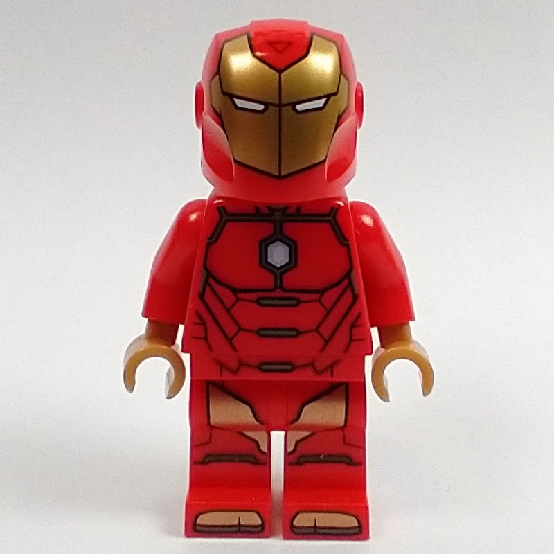 LEGO Set fig-005348 Iron Man / Invincible Iron Man (2017 Super Heroes ...