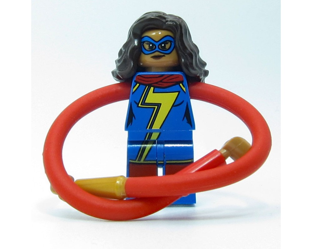 LEGO Set fig-005351 Ms. Marvel, Long Arms | Rebrickable - Build with LEGO