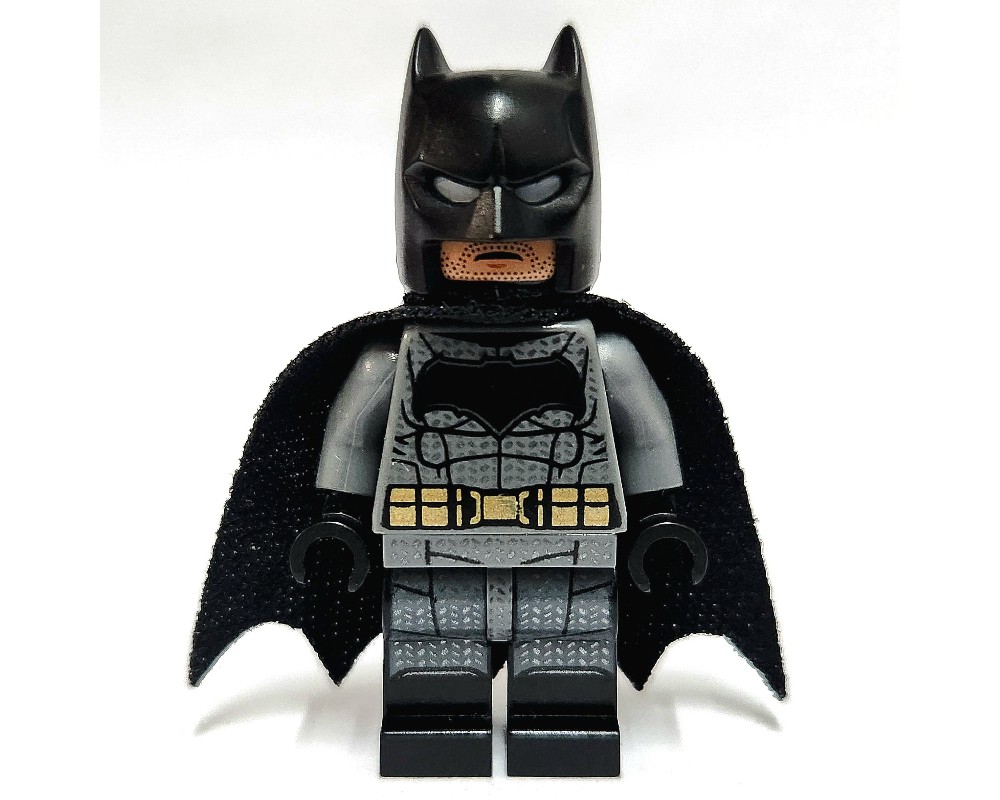 LEGO Set fig-005404 Batman, Dark Bluish Gray Suit, Black Cape and Cowl ...