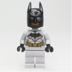 Batman, Light Bluish Gray Suit, Black Cowl, Neck Bracket (fig-005411)
