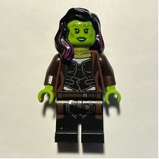 Gamora in Long Reddish Brown Coat (fig-005427)