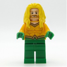 Aquaman, Long Yellow Hair, Green Hands (fig-005486)