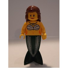 Mermaid - Reddish Brown Hair (fig-005550)