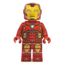 Iron Man Mark 43 Armor, Visor Printed on Helmet (fig-005593)