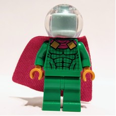 Mysterio, Green Outfit, Trans-Clear Helmet (fig-005598)