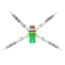 Dr. Octopus / Doc Ock in Green Outfit with Back Arms with Claws (fig-005600)