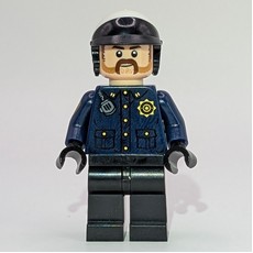GCPD Officer in Helmet (fig-005613)