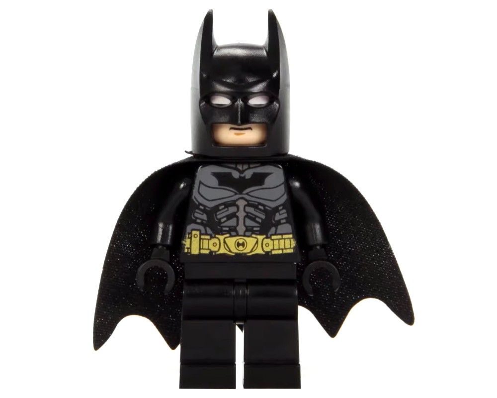 LEGO Set fig-005622 Batman, Black Suit, Black Cape and Cowl, Yellow ...