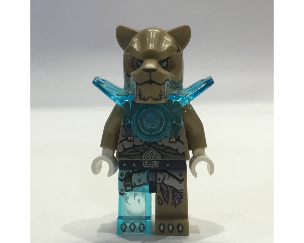 LEGO Set fig-005680 Strainor with Trans-Light Blue Shoulder Armor ...