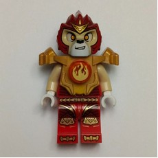 Laval with Shoulder Armor and Fire Chi (fig-005695)