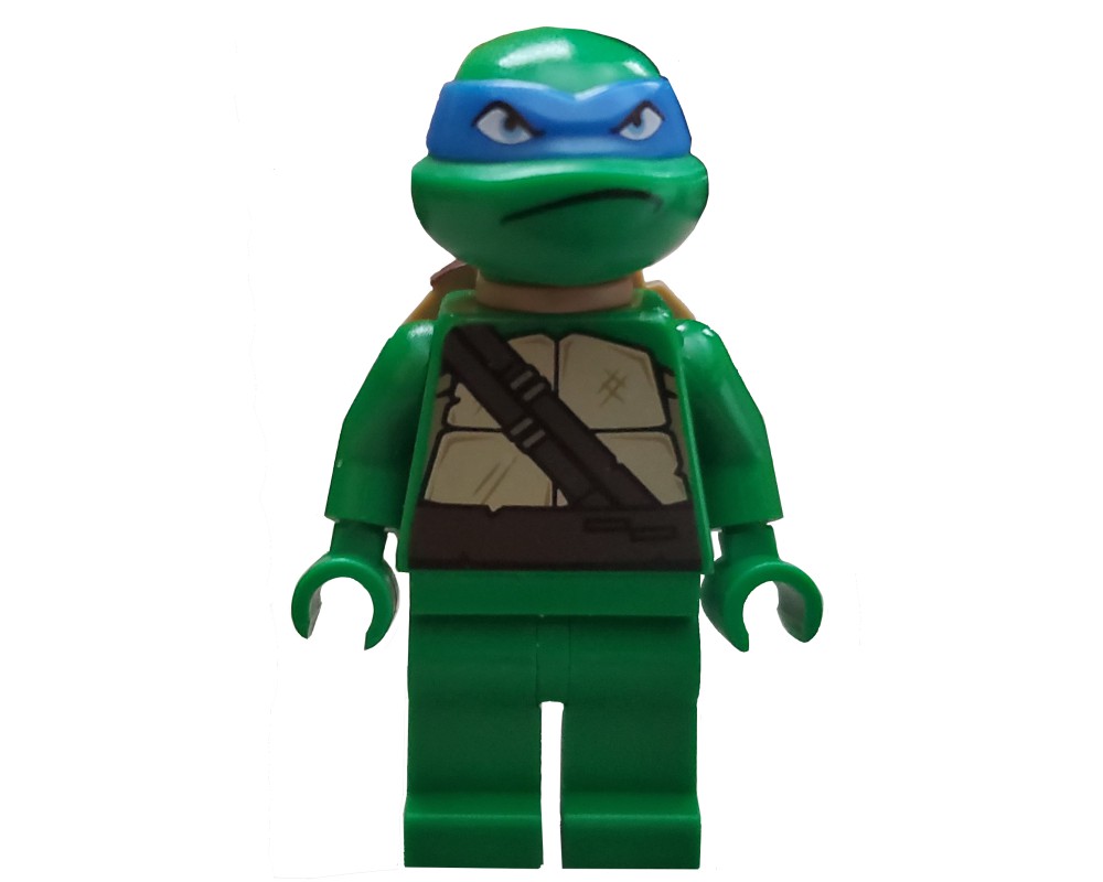 LEGO Set fig-005747 Leonardo with Plain Green Legs | Rebrickable ...