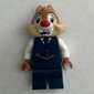 Dale in Dark Blue Vest with Pocket Watch Chain
