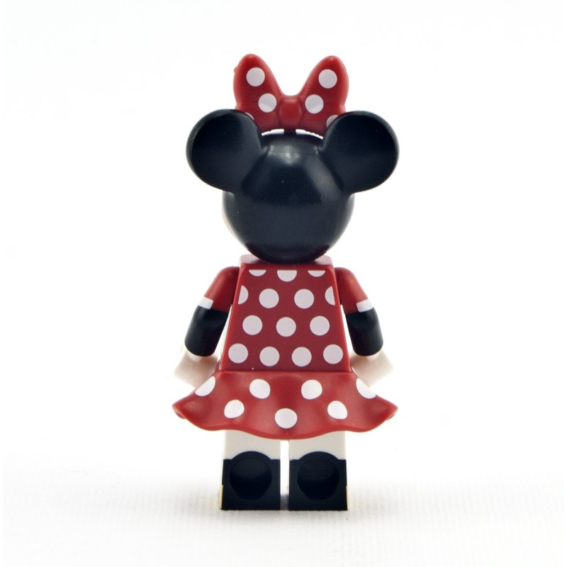 LEGO Set fig-005754 Minnie Mouse with Red with White Spots Dress and ...