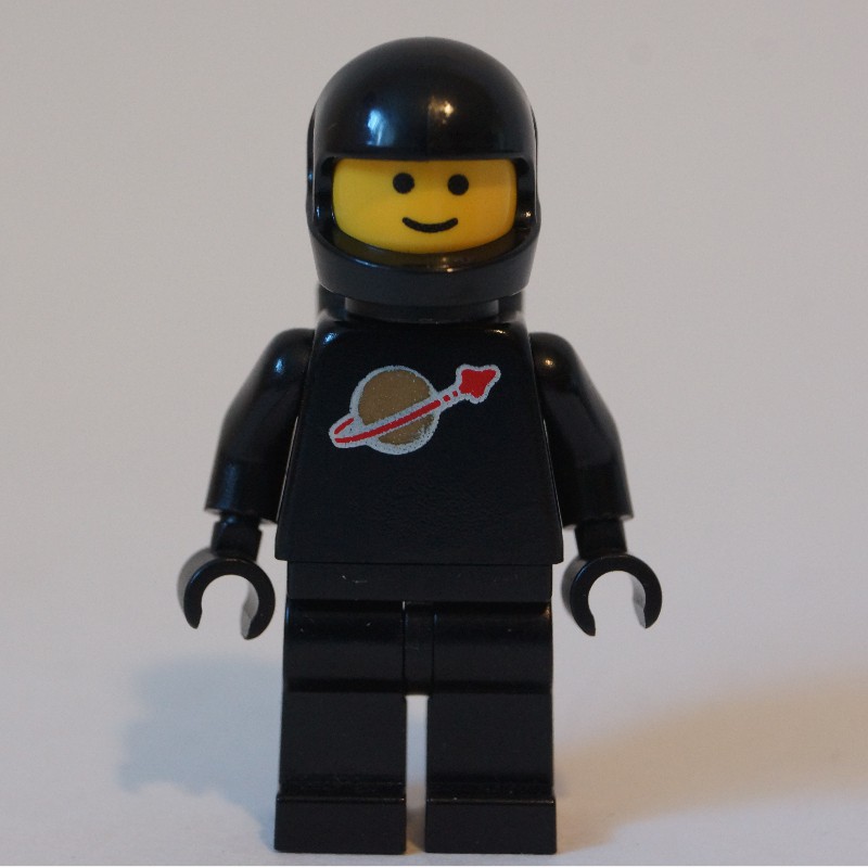 LEGO Black Classic Space astronaut Minifigure