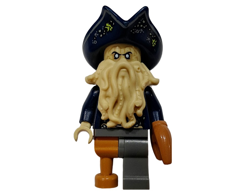 LEGO Set fig 005785 Davy Jones Rebrickable Build with LEGO