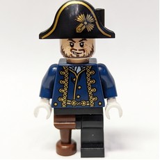 Hector Barbossa with Pegleg (fig-005819)