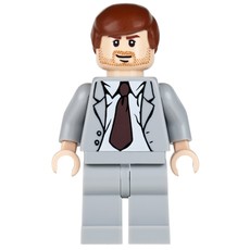 Indiana Jones in Light Bluish Gray Suit (fig-005831)