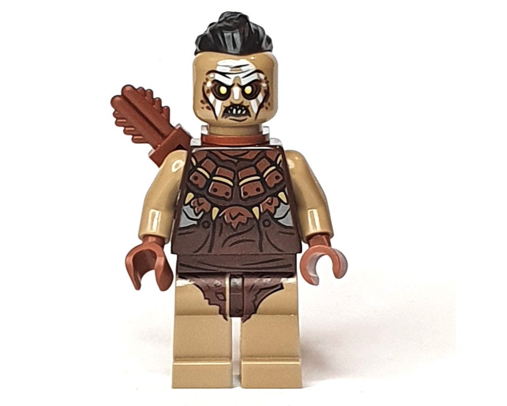 LEGO Set fig-005900 Hunter Orc - Archer, Top Knot | Rebrickable - Build ...