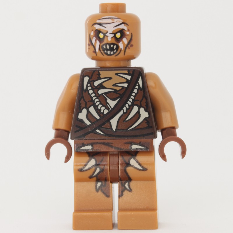 LEGO Set fig-005926 Gundabad Orc - Bald, White Forehead Paint ...