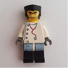 Mad Scientist, Dark Gray Hands (fig-005987)