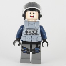 ACU Trooper with Sand Blue Armor, Scared (fig-005993)