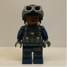 Guard in Helmet with Goggles (fig-006018)