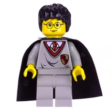 Harry Potter, Yellow Skin, Gryffindor Sweater with Crest, Cape with Stars (fig-006052)