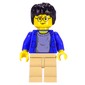 Harry Potter, Yellow Skin, Open Blue Jacket