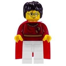 Harry Potter, Yellow Skin, Dark Red Gryffindor Quidditch Uniform (fig-006068)