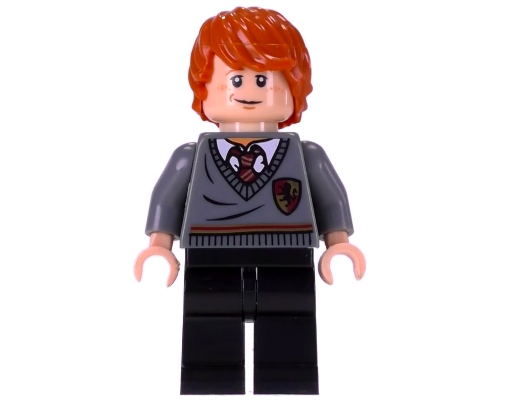 LEGO Set fig-006077 Ron Weasley, Gryffindor Sweater with Crest ...