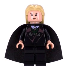 Lucius Malfoy, Black Robes and Cape, Death Eater Mask (fig-006084)