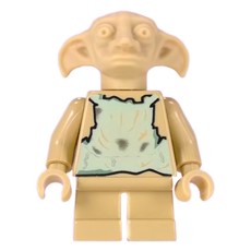 Dobby, Sand Green Vest, Unprinted Head (fig-006088)
