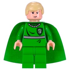Draco Malfoy, Green Slytherin Quidditch Uniform (fig-006111)