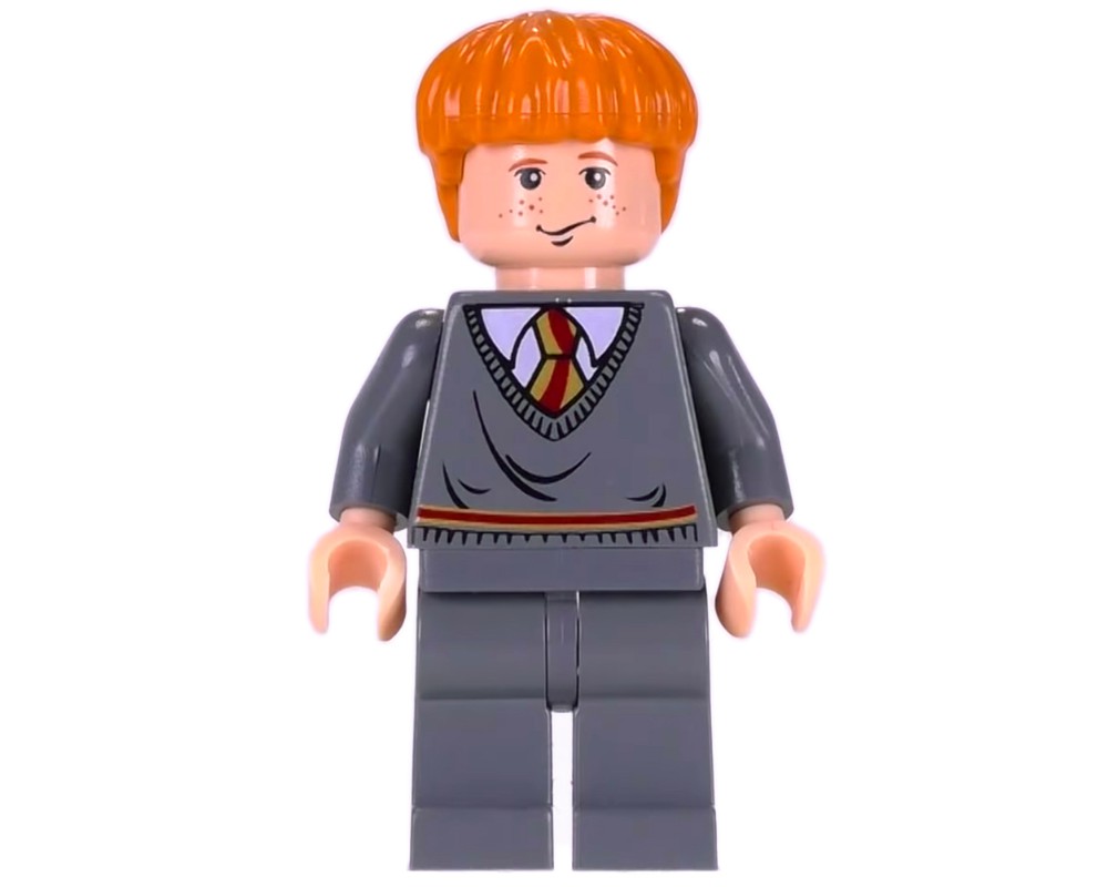 LEGO Set fig-006114 Ron Weasley, Gryffindor Sweater (Single Sided Head ...