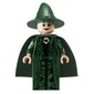 Professor Minerva McGonagall, Dark Green Robes, Hat, and Cape