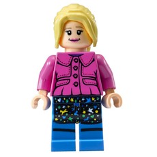 Luna Lovegood, Dark Pink Jacket, Printed Skirt, Ponytail (fig-006131)