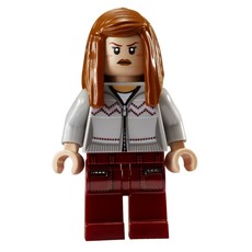 Ginny Weasley, Light Bluish Gray Sweater with Zipper (fig-006139)