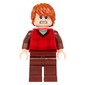 Ron Weasley, Red Tartan Sweater Vest, Reddish Brown Legs