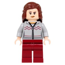 Hermione Granger, Light Bluish Gray Sweater with Zipper (fig-006167)