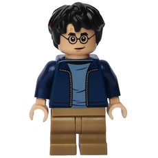 Harry Potter, Open Dark Blue Jacket, Medium Legs (fig-006172)
