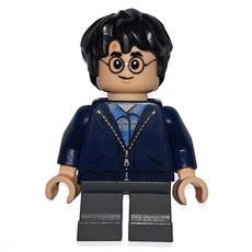 Harry Potter, Dark Blue Jacket with Zipper, Short Legs (fig-006180)