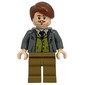 Remus Lupin, Dark Bluish Gray Jacket over Olive Green Vest