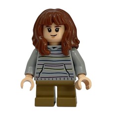 Hermione Granger, Light Bluish Gray Hoodie with Stripes, Short Legs (fig-006184)