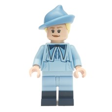 Fleur Delacour, Bright Light Blue Outfit and Hat (fig-006221)