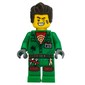 Douglas Elton / El Fuego, Green Outfit with Hair
