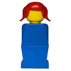 LEGOLAND Female Blue, Red Hair (fig-006384)