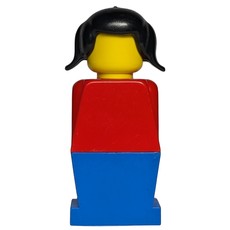 LEGOLAND Female Red Torso, Blue Legs (fig-006387)