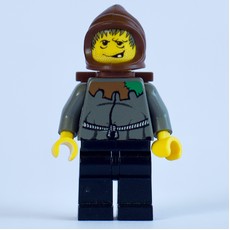 Hunchback - Brown Cap, Brown Basket (fig-006396)
