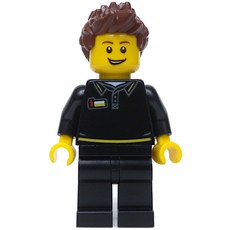 LEGO Store Employee, LEGO Logo on Back (fig-006439)