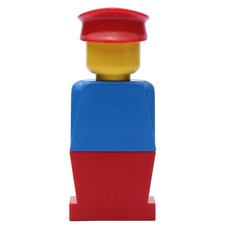 LEGOLAND Blue Torso, Red Legs, Red Hat (fig-006457)